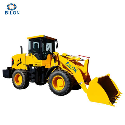 CHINA Earth-Moving Machinery 4 Wheel 1.1cbm Bucket Capacity Loader Small Mini Front End Loader With Weichai 92KW Engine