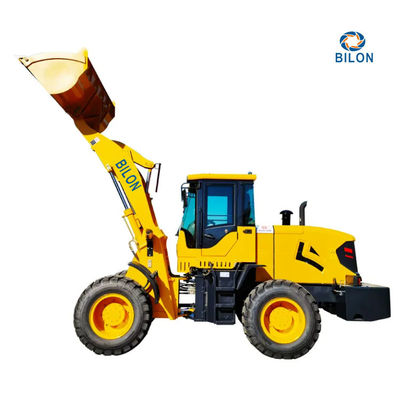 CHINA Earth-Moving Machinery 4 Wheel 1.1cbm Bucket Capacity Loader Small Mini Front End Loader With Weichai 92KW Engine