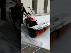 El barrendero de nieve 380v trabaja a máquina la anchura caliente de mano del ventilador de nieve 13HP 500m m