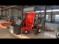 4 uno mismo diesel del mezclador concreto de la rueda gasolina móvil de la máquina 350L de la pequeña - descarga del mezclador concreto